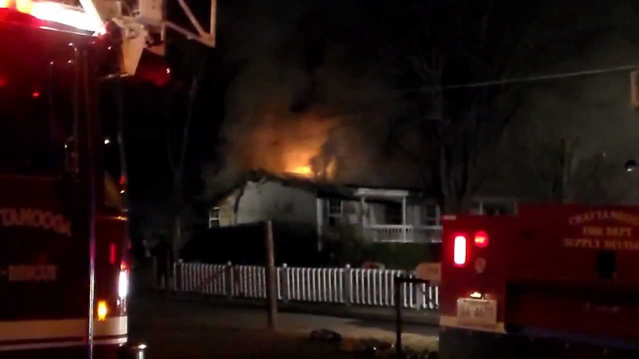 fire in hixson 1-25-13 prt 1