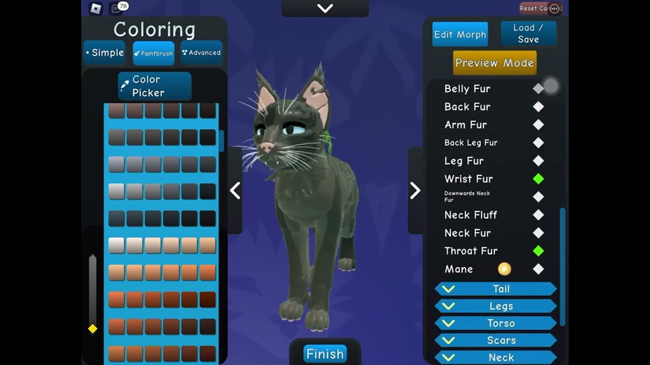 How to make a RIVERCLAN morph in WCUE