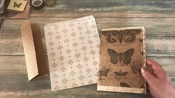 DECORATING PAPER BAGS | EPHEMERA FOR JOURNALS