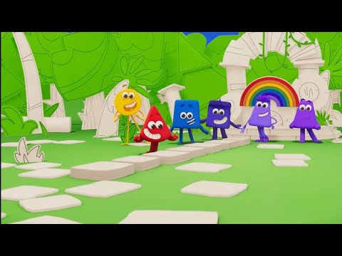 Colourblocks World Bloopers 34 The Rainbow Chasers Gone Wrong 