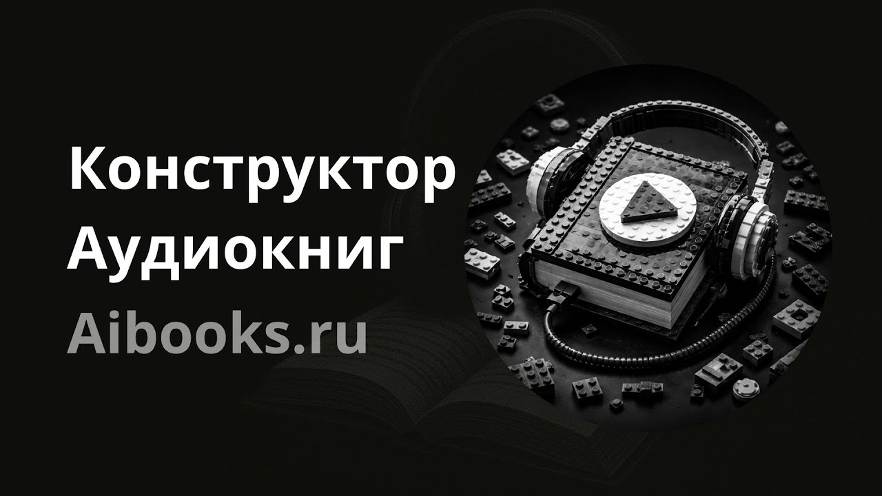 Конструктор аудиокниг Aibooks.ru - Озвучка книг с ИИ