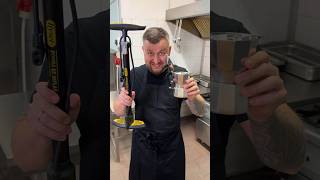 Make Espresso Using A Pump For Bicycle.