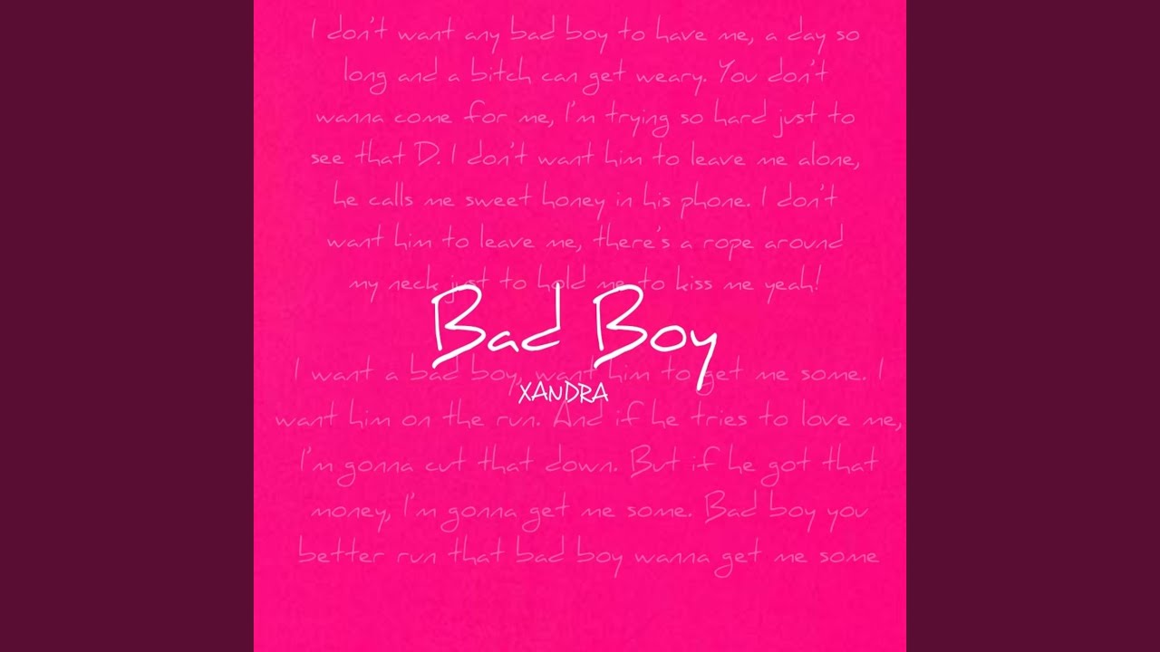 Watch Bad Boy on YouTube Watch Bad Boy on YouTube