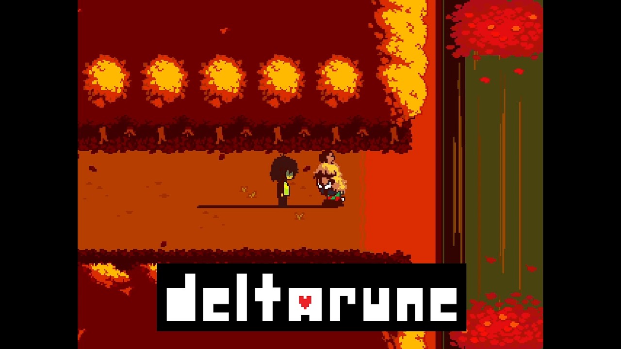 DELTARUNE CHAPTERS 1-5 Snowgrave/Weird route playthrough no commentary