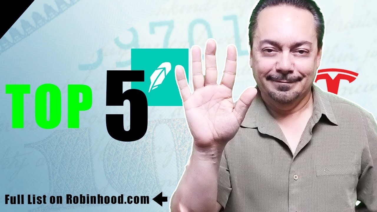 TOP 5 Traded Stocks On Robinhood [What You Need To Know]