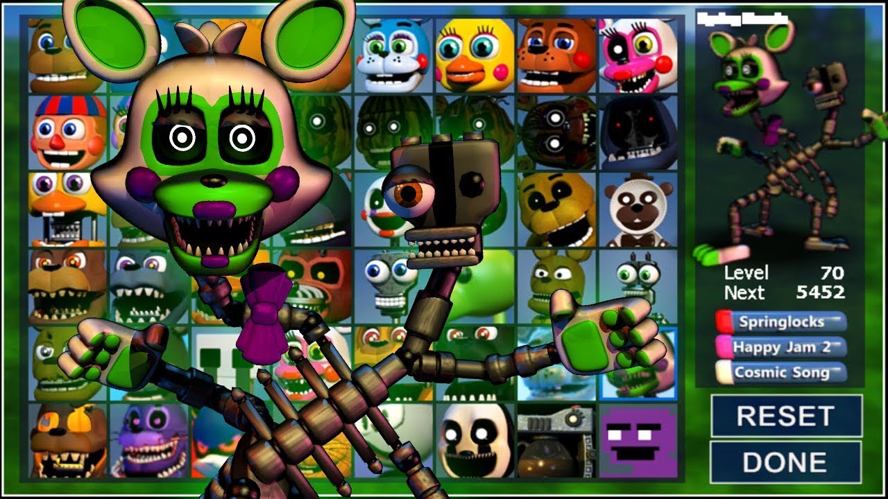 FNaF World in Ultimate Custom Night (Mod) by ZBonnieXD - Game Jolt