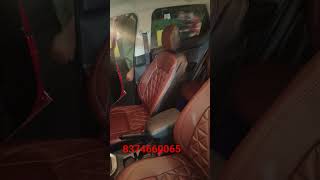 Seat covers DRL fitting in kia sonit #caraccessories #automobile #seatlovers #sevenseater #rearseat