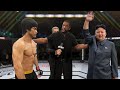 Bruce Lee vs. Kim Jongun (EA Sports UFC 4)