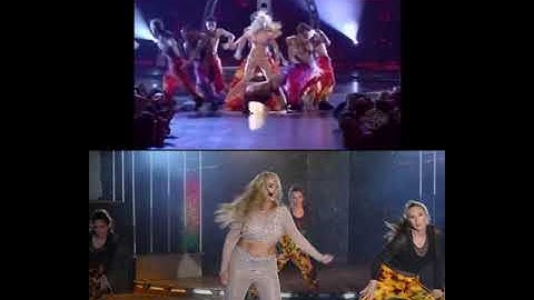 THE COMPARISON: HOT BRITNEY SPEARS TRIBUTE - 2000 MTV VMA COVER PERFORMANCE "OOPS I DID IT AGAIN"