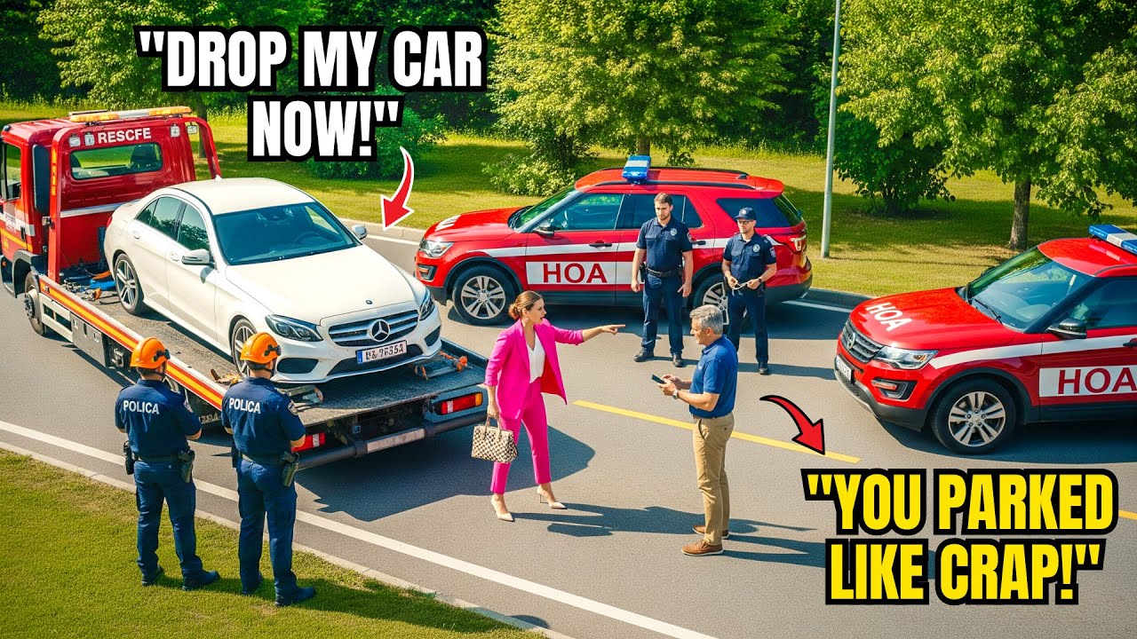 Карен из HOA блокировала мой подъездной путь на 47 дней подряд — поэтому я отбуксировал и продал ...