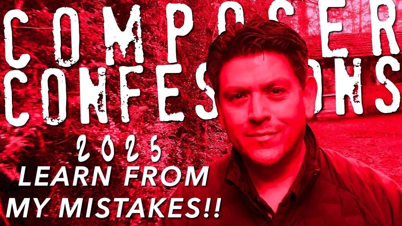 Composer Confessions - A Plan for 2025 to Learn from my Mistakes