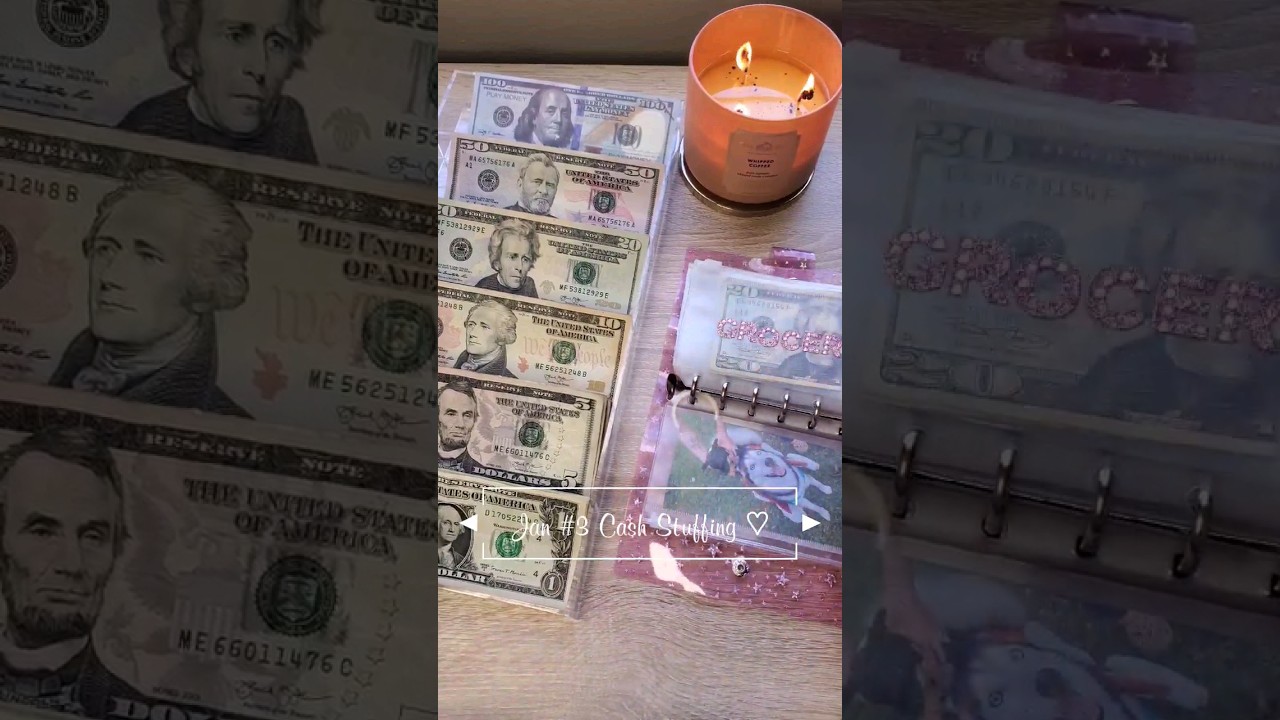 Jan #3 ASMR Cash Envelope Stuffing 