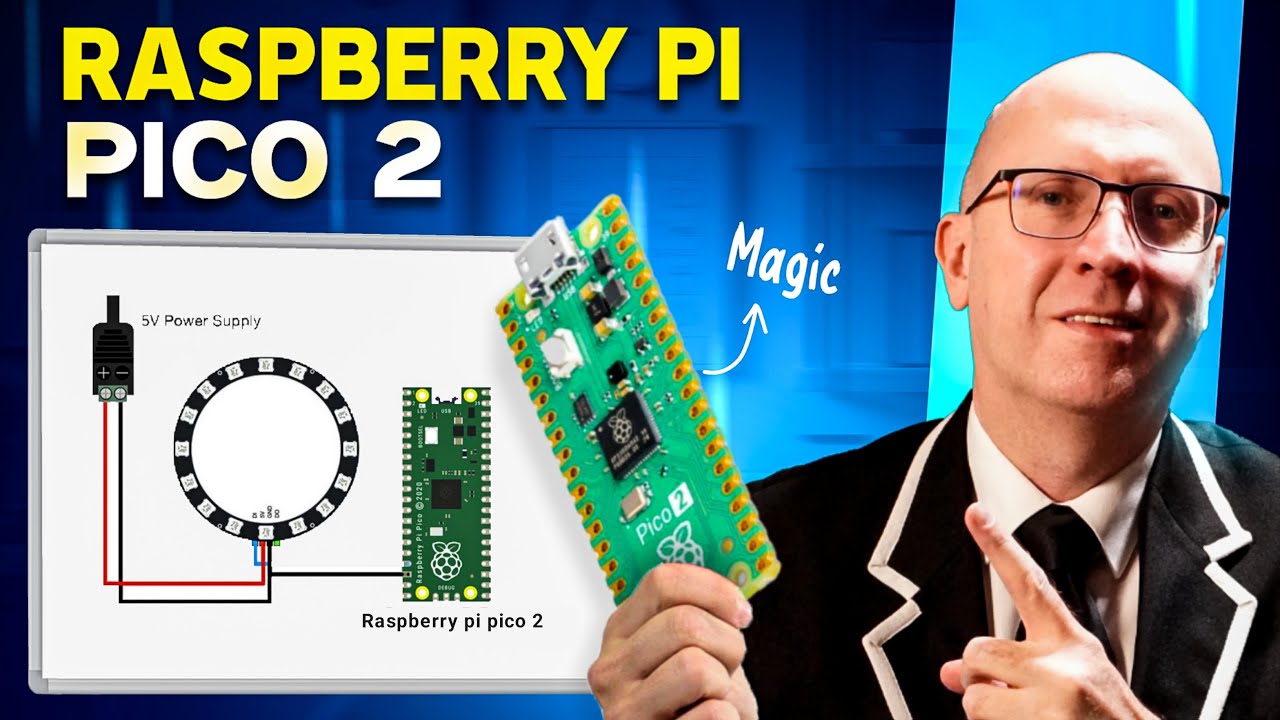 Raspberry Pi Pico 2 Brings Your LED Ring to LIFE!
