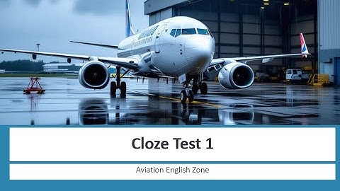 Cloze test 1