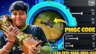 SOUL JOKER SENSITIVITY AND CONTROL CODE | PUBGM/BGMI | JOKER OP