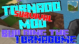 Minecraft Tornado Survival #16 - Building the Tornadome