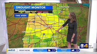 Krista forecasts more scattered showers