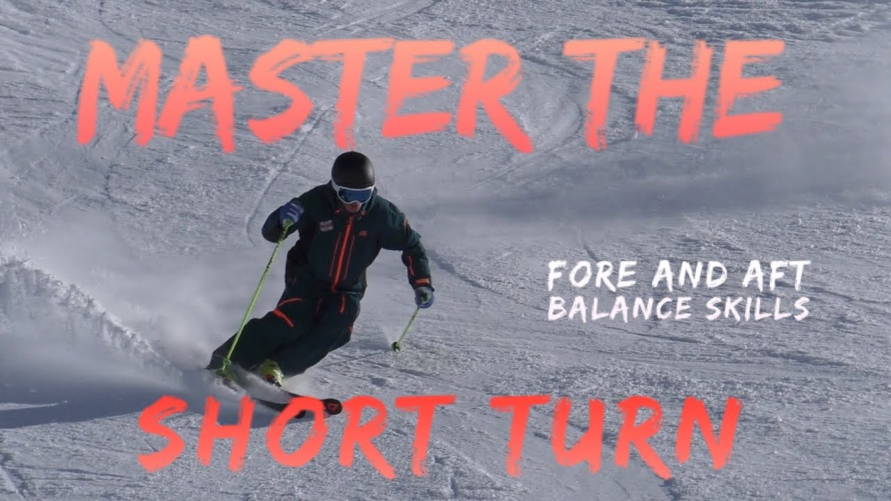 Master the short turn in skiing (preview) An online ski lesson YouTube