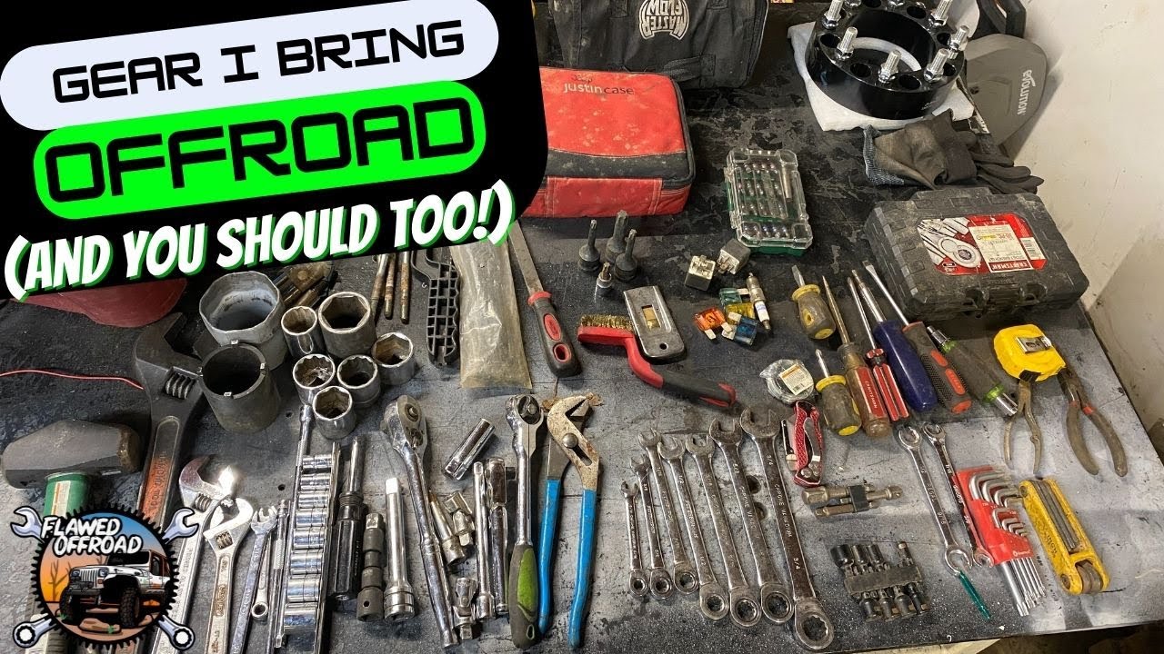 Мои внедорожные инструменты и снаряжение для эвакуации — не будьте «тем парнем» на тропе!