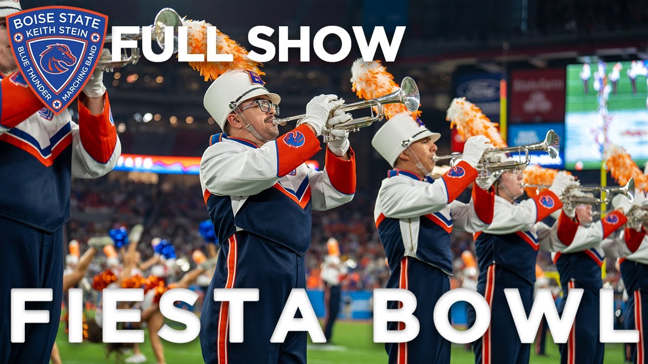 2024 Fiesta Bowl | Pregame and Halftime with the Blue Thunder Marching Band