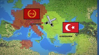 ROMAN EMPIRE vs OTTOMAN EMPIRE - WorldBox Timelapse screenshot 3