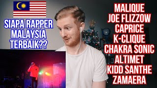SIAPA RAPPER MALAYSIA TERBAIK? (MALIQUE v JOE FLIZZOW v ALTIMET v K-CLIQUE  v CAPRICE v KIDD SANTHE)