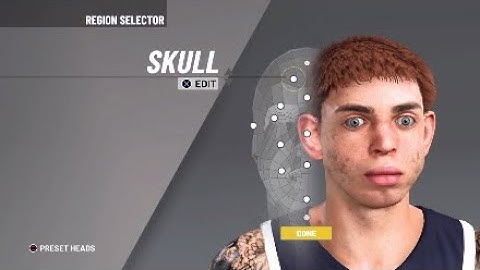 How to look like a cheeser/tryhard in 2k20| Best face creation in 2k20