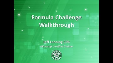 Gamification + Excel Training: Formula Challenge