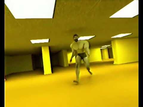 Gigachad finds you in the backrooms Found Footage
