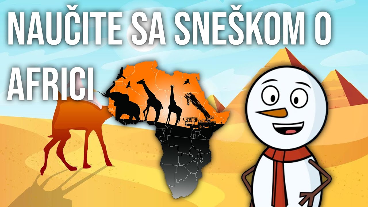 Naučite o Africi sa Sneškom (Edukativni video za decu)