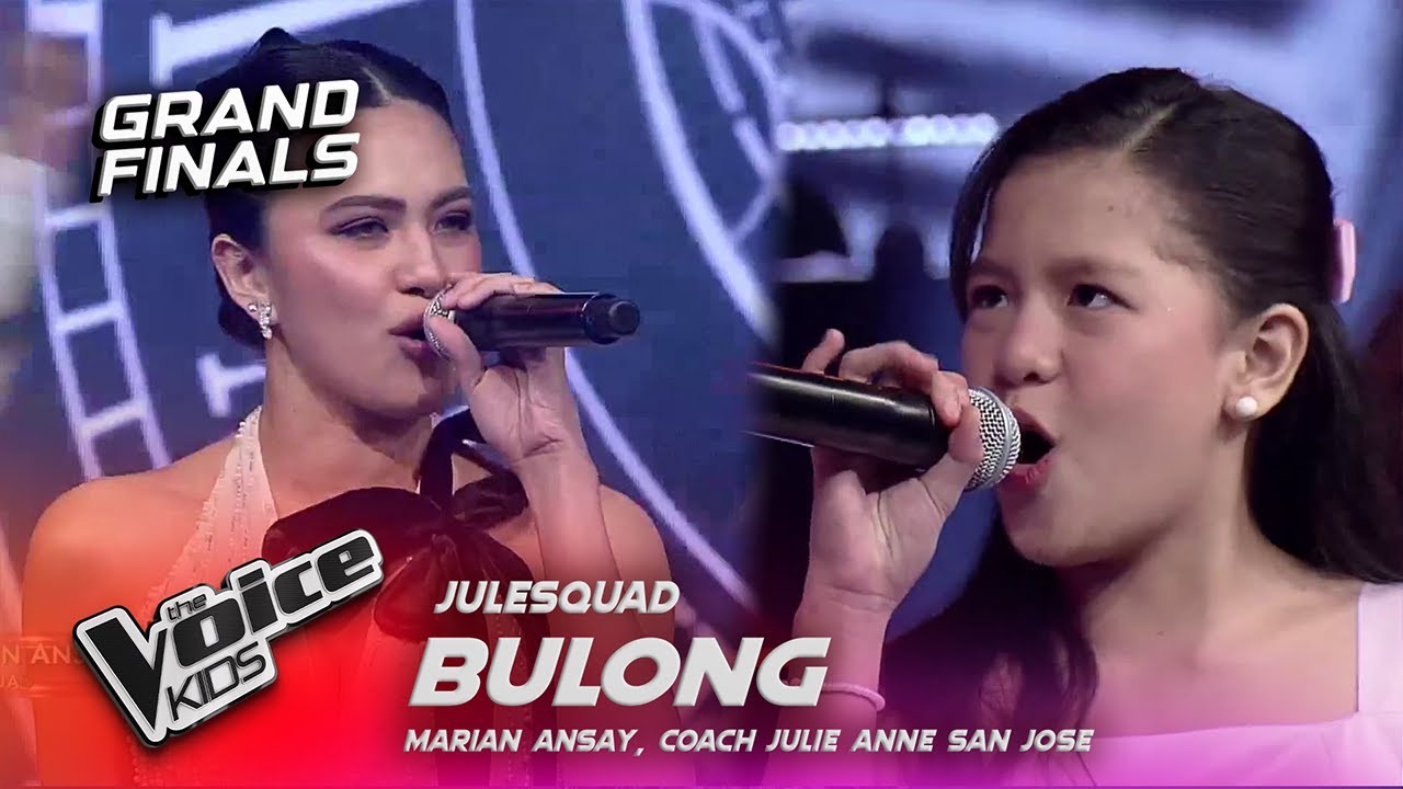 The Voice Kids Philippines:  Coach Julie and Marian Ansay rock the stage with 'BULONG' |Grand Finals