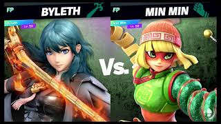 Super Smash Bros Ultimate Amiibo Fights – Request #23268 Byleth vs Min Min Stamina Battle