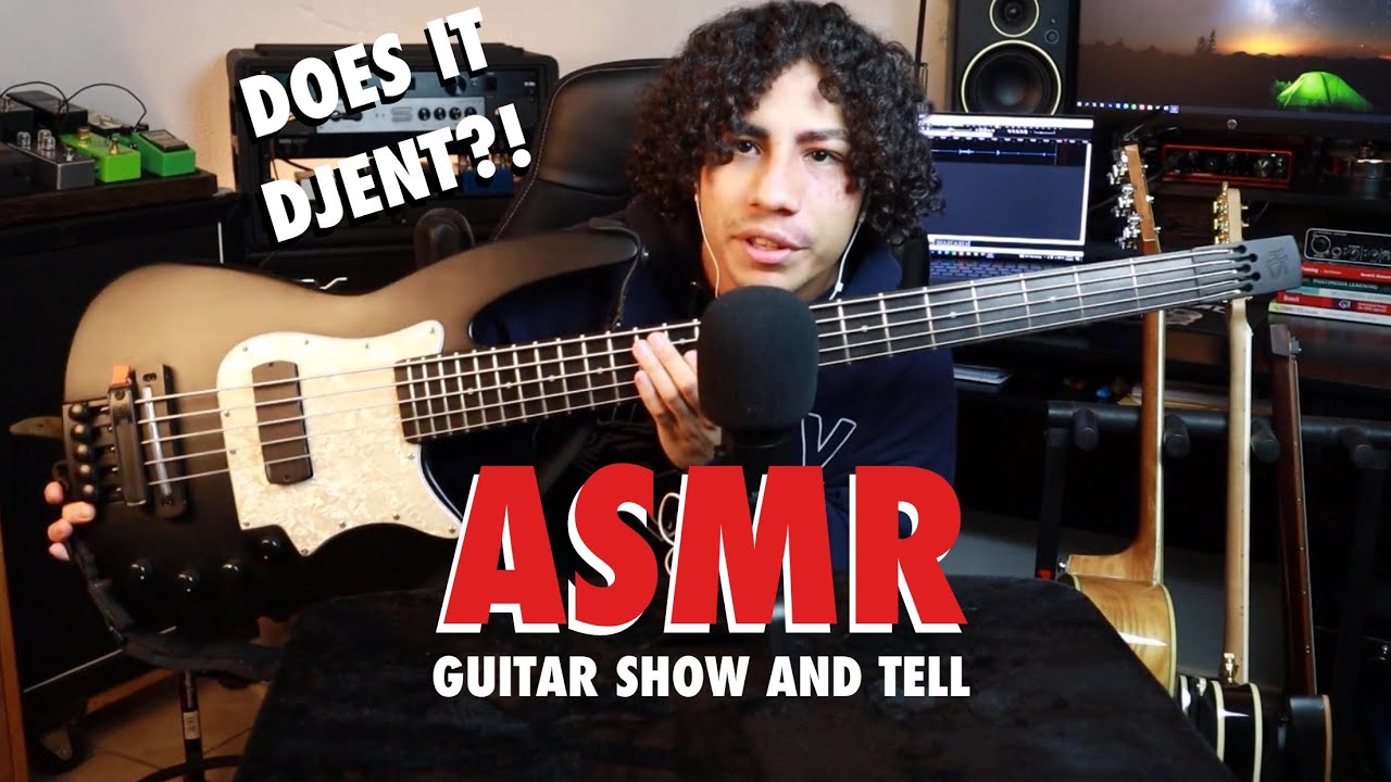 ASMR Guitar Show and Tell (Slow Tapping, Scratching and Whispering)