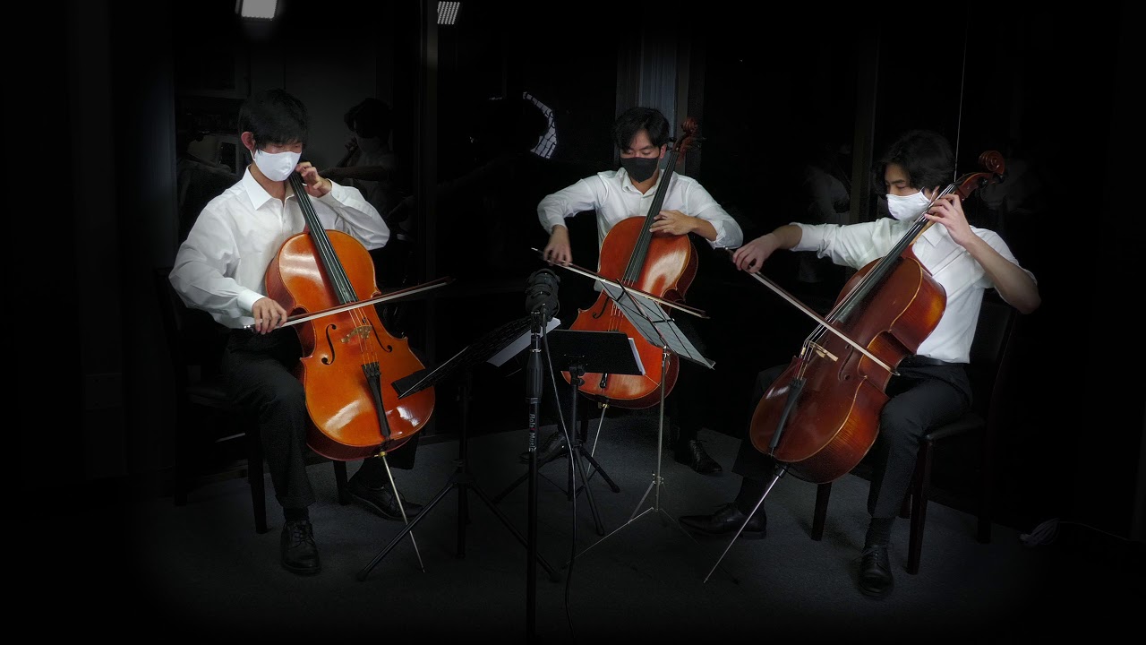 San Diego Cello Trio + Reicha Trio for 3 Celli Andante Andrew