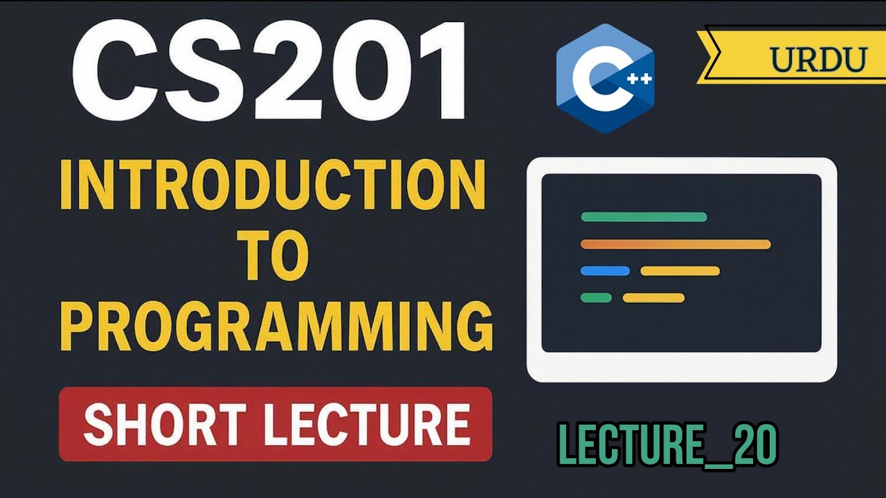 CS201 Lecture 20 | Structures and Unions | Short Lecture | Urdu | Learnify VU