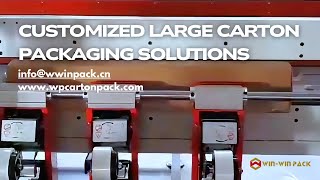 WIN-WIN PACK Customized Large Carton Packaging Solutions | With Strapping Machine | Carton Sealer