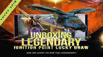 UNBOXING! Ignition Point Draw | Helicopter - "Direct Fire Support" & Blackjack | COD Mobile