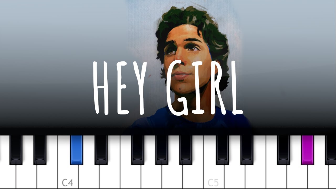Hey Girl Stephen Sanchez (piano tutorial) YouTube