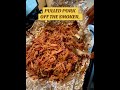 Smoked meat with BBQ sauce is delicious. #Shorts #17tag