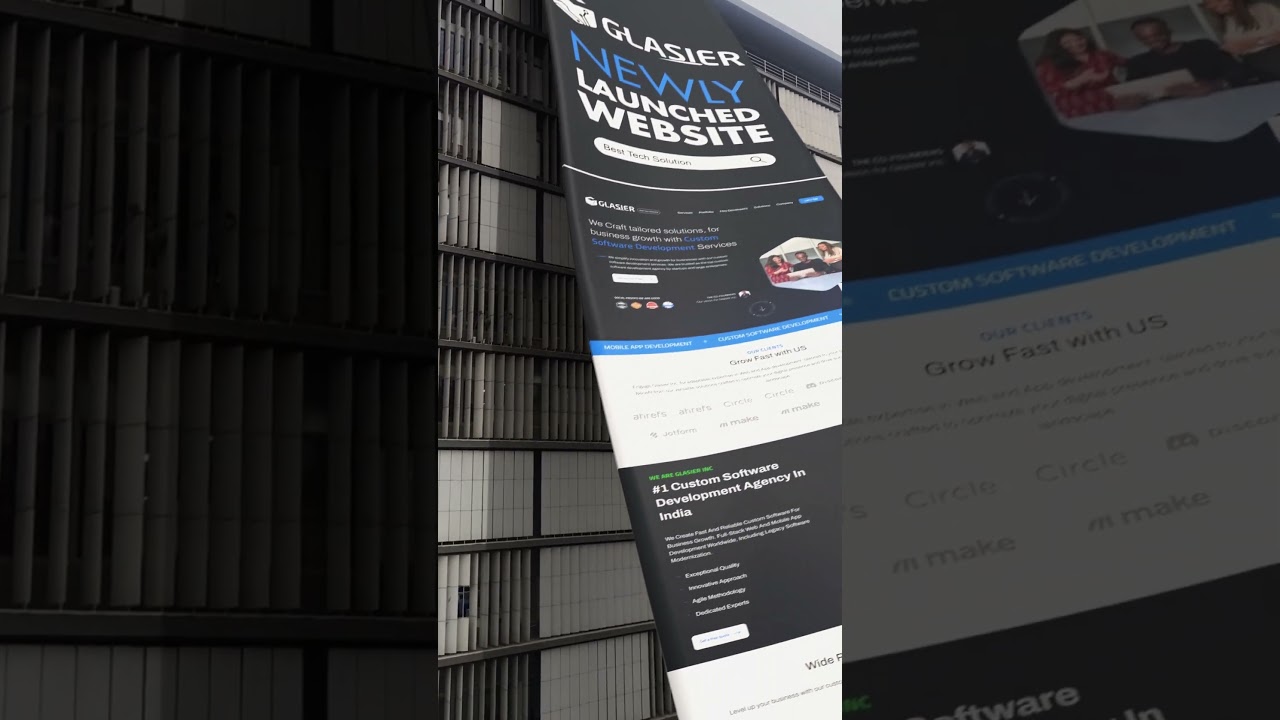 Glasier Inc. Unveils a Modern Website Design and Enhanced User Experience