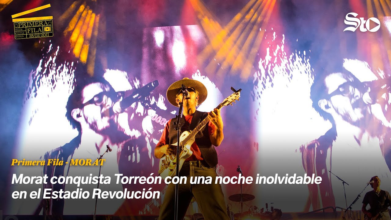 Morat conquista Torreón con una noche inolvidable en el Estadio Revolución
