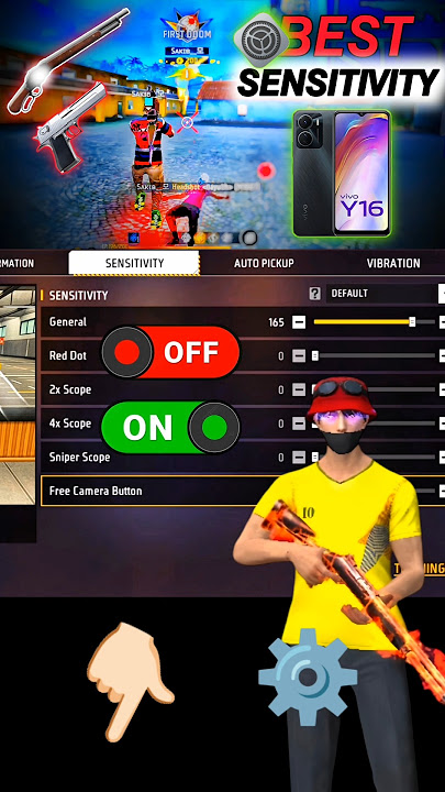 Download lagu Free Fire Headshot Setting ⚙️ || vivo y16 [ 200 ] Sensitivity Setting 😱 DPI FOR VIVO MOBILE 📲 FF