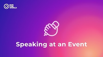 Video Tour: Speaking at an Event