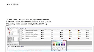 Configuring alarm  on toolbox St