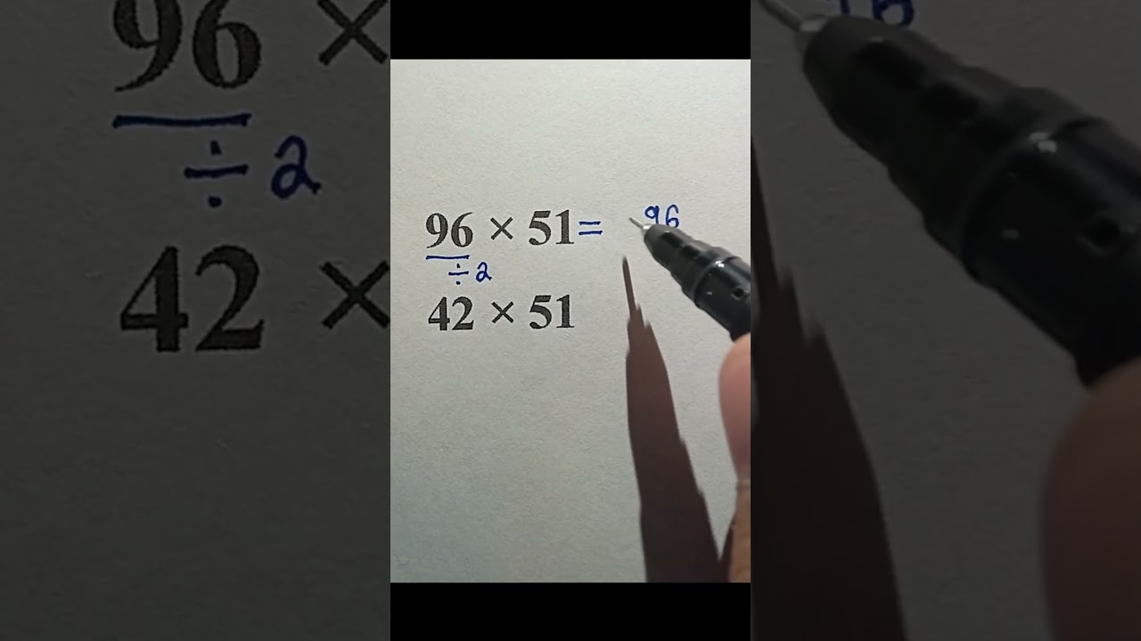 Multiply Numbers Fast Using One Simple Trick 