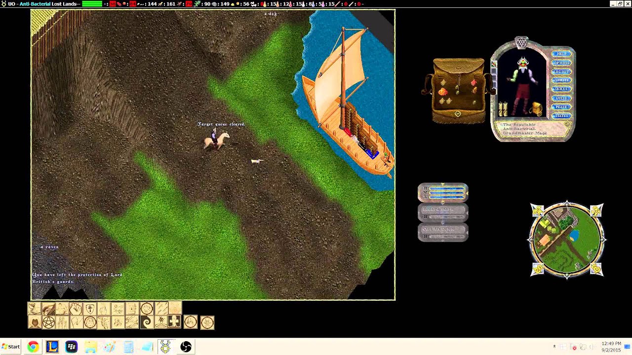Ultima Online T2A Rune Boats (UO LOSTLANDS) YouTube
