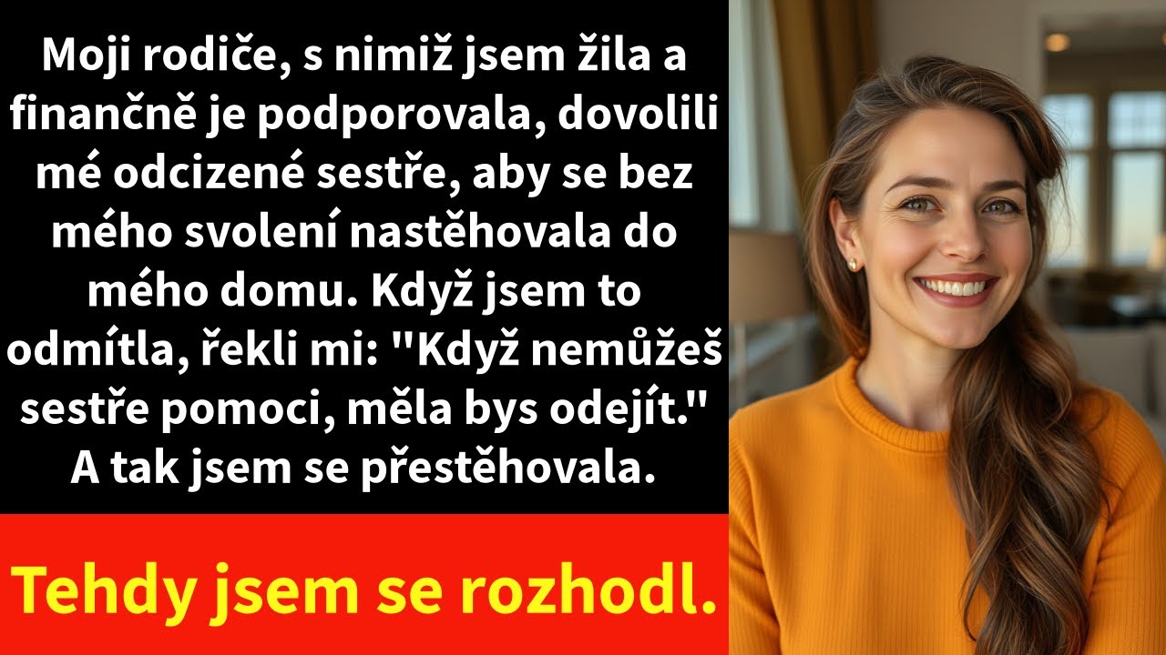 Zrovna když jsem si myslela, že jsme s manželem konečně našli klid, otevřela se naše přední dveře a uvnitř stála moje sestra s úsměvem. „Ty stará čarodějnice musíš odejít, zaplatíme ti 1700 dolarů...