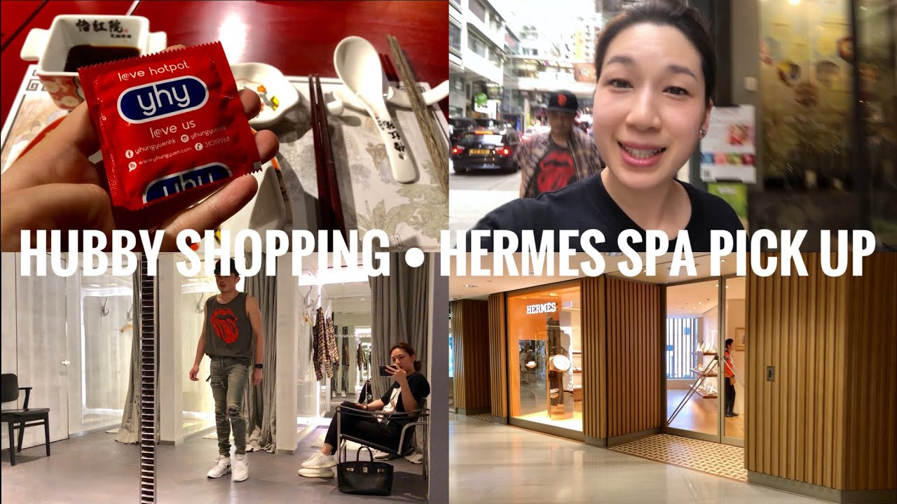 HUBBY SHOPPING • HERMES SPA PICK UP VLOG 227 YouTube