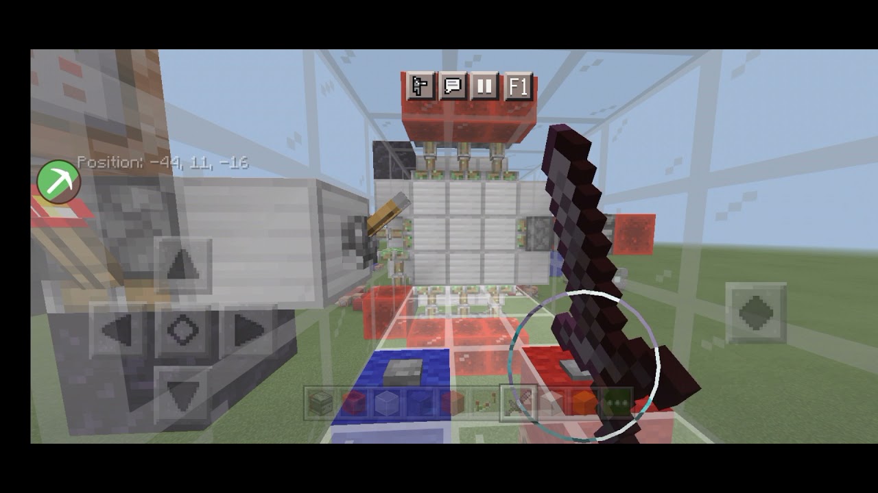 3x3 Fast Piston Door Powered by Command Block - YouTube