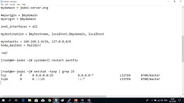 Mail Server -SMTP server (Postfix) โดย Mr.Jodoi